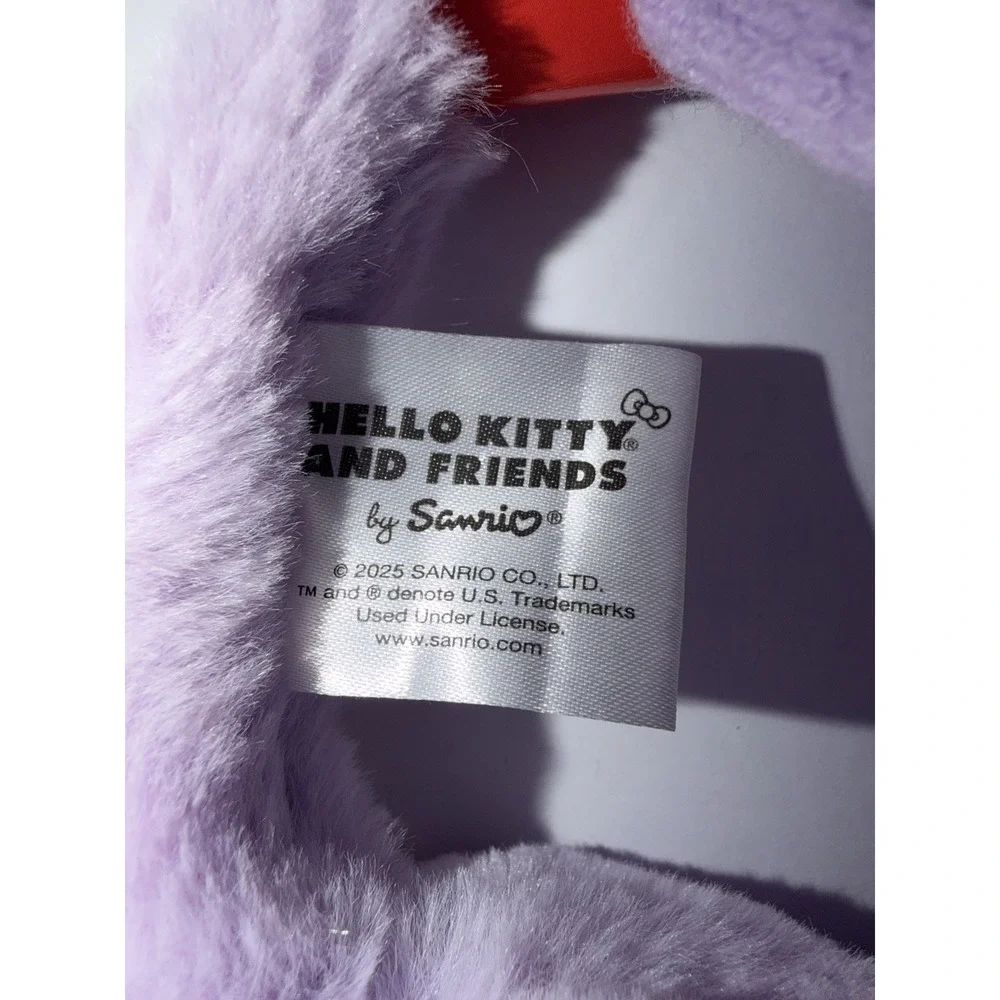 Hello Kitty Earmuffs 1 Glove Set Girls Kids Winter Lavender Sanrio Graphic Gift